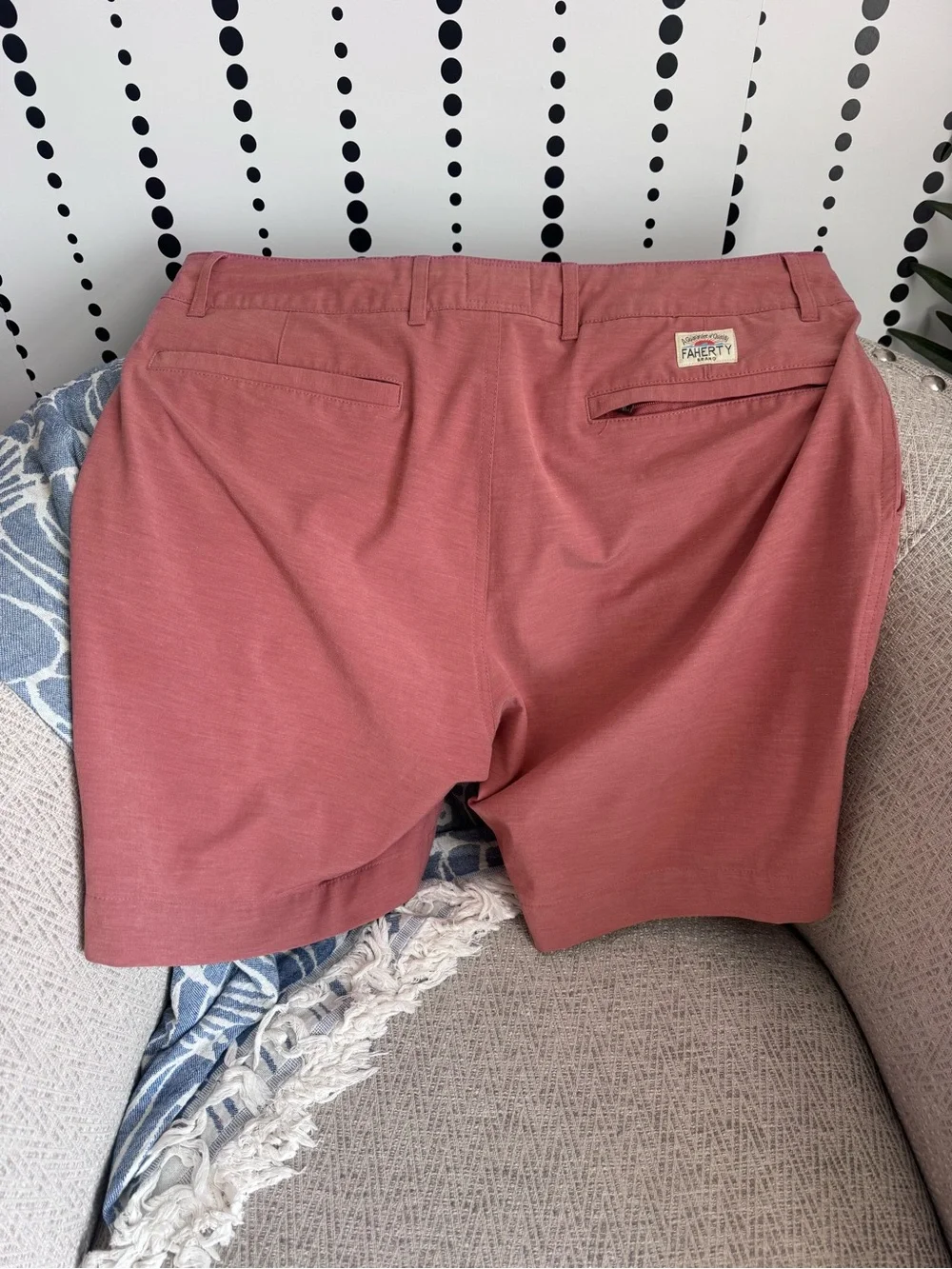 Faherty short visible these